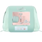 Набор подарочный для женщин, Gillette (Жиллет) станок Винус Платинум + 2 сменные кассеты косметичка