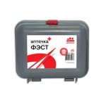 Аптечка первой помощи, Фэст р. 175х150х70мм арт. 1757 дорожная состав №2 футляр №5 (полистирол)