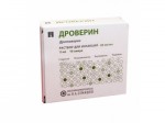 Дроверин, раствор для инъекций 20 мг/мл 2 мл 10 шт ампулы