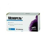 Меморель, таблетки покрытые пленочной оболочкой 10 мг 90 шт