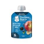 Пюре, Gerber (Гербер) 90 г фруктово-ягодный микс пауч