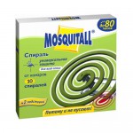 Спираль, Mosquitall (Москитол) 10 шт универсальная защита от комаров