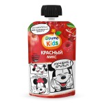 Пюре, ФрутоKids (Фрутоняня ФрутоКидс) 90 г красный микс яблоко черешня малина красная смородина с 5 мес пауч