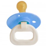 Соска-пустышка латексная, 1 шт солнышко традиционная с кольцом в индивид. упак.