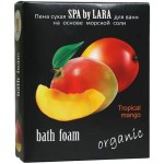 Пена сухая для ванн, SPA By Lara (Спа Бай Лара) 500 г Манго на основе морской соли