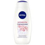 Пена для ванн, Nivea (Нивея) 500 мл моменты гармонии